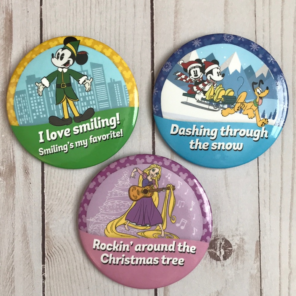 Caseyandthebear Disney inspired pins